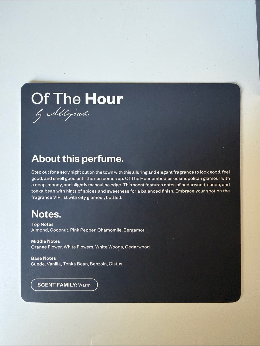Of The Hour by Dossier Perfume - Picture 3 of 4